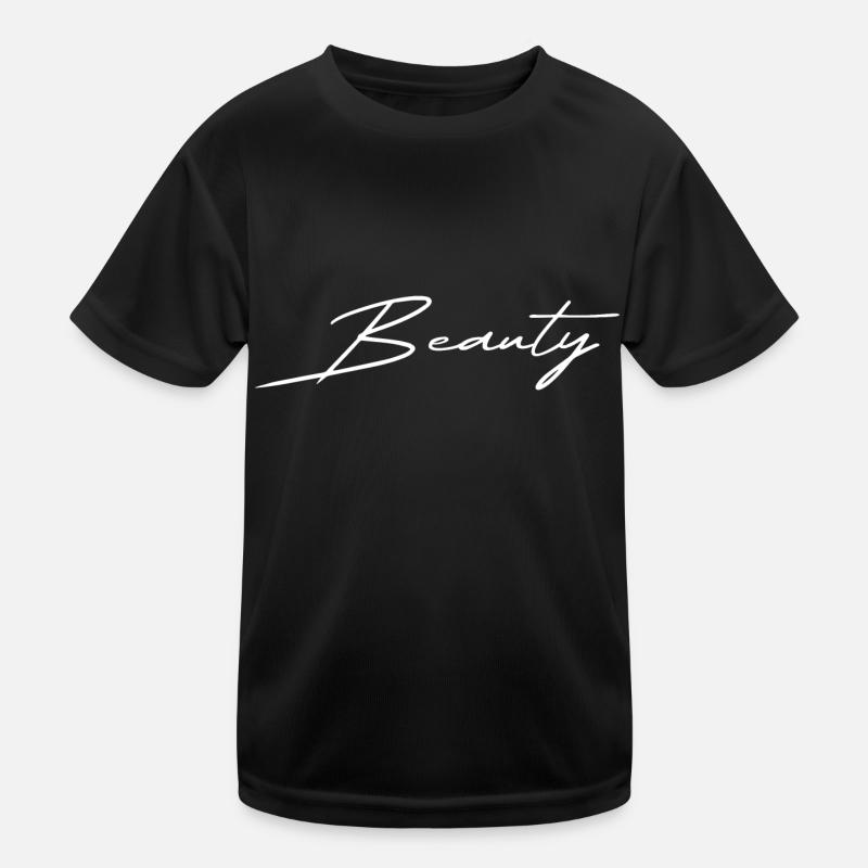 Beauty white Kids Functional T-Shirt