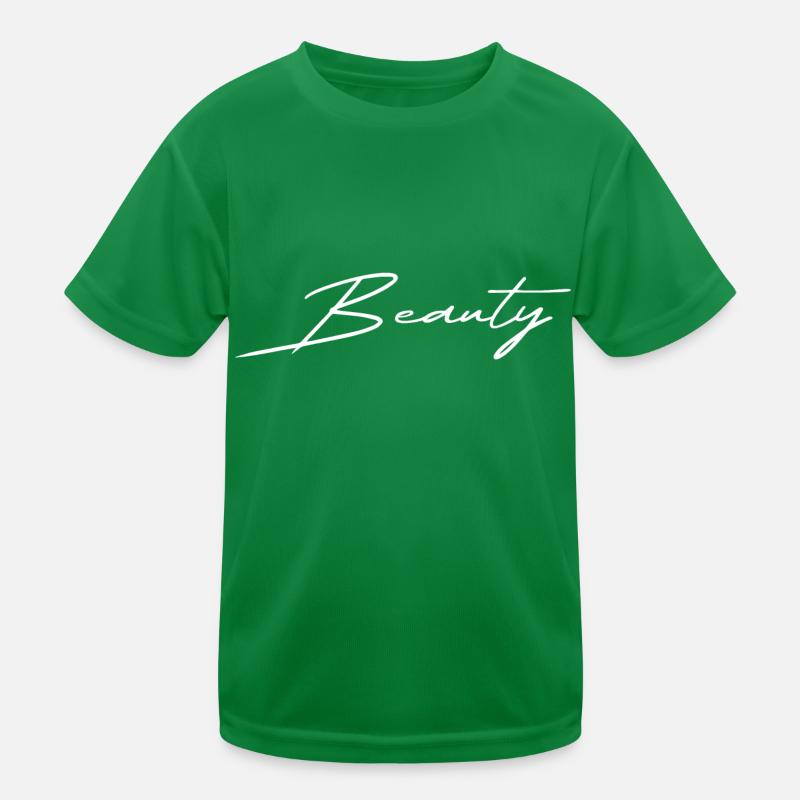 Schoonheid wit Functioneel T-shirt voor kinderen