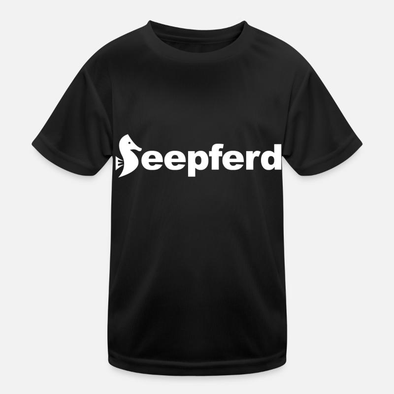 Seepferd Kinder Funktions-T-Shirt