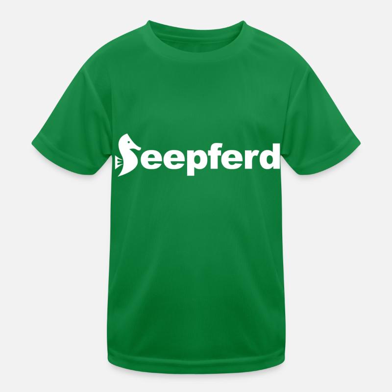 Seepferd Kinder Funktions-T-Shirt