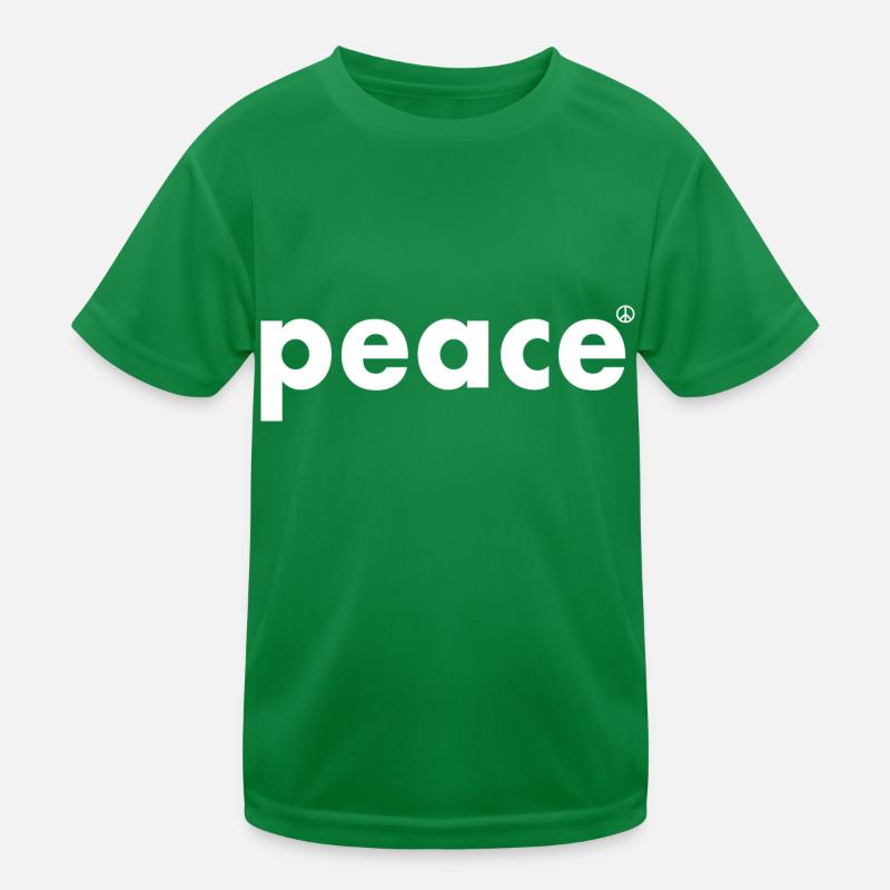 Peace Camiseta funcional para niños