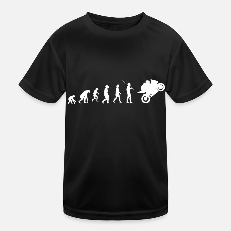 Évolution de la moto T-shirt sport Enfant