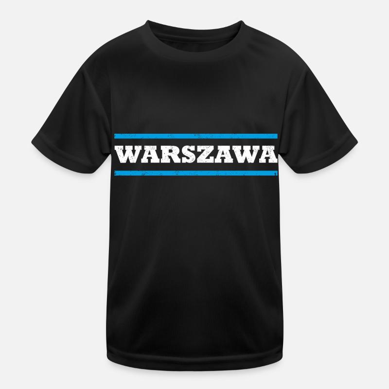 Warschau Kinder Funktions-T-Shirt