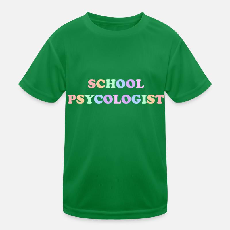 School Psycologist Kids Functional T-Shirt