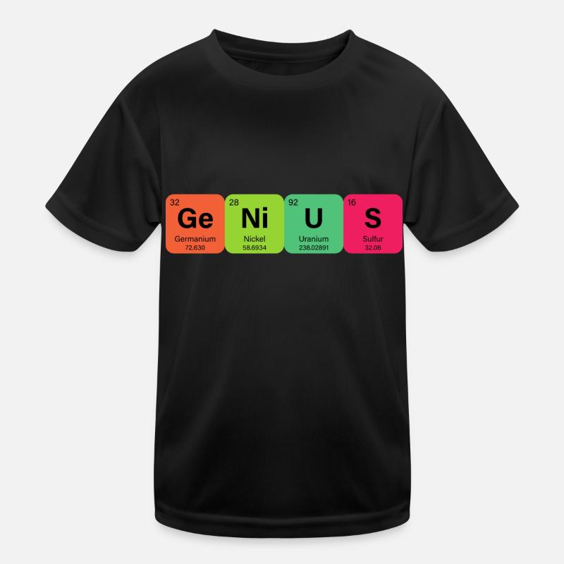 Genius Periodensystem Element Kinder Funktions-T-Shirt