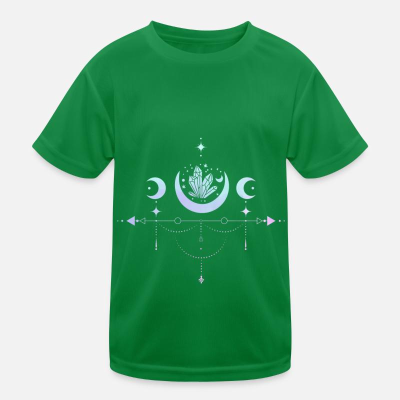 Pastel Goth Moon Witchy Crescent T-shirt sport Enfant