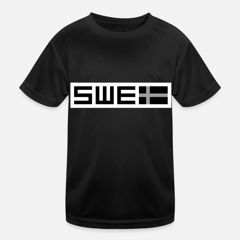 Schwedische Taktik Kinder Funktions-T-Shirt