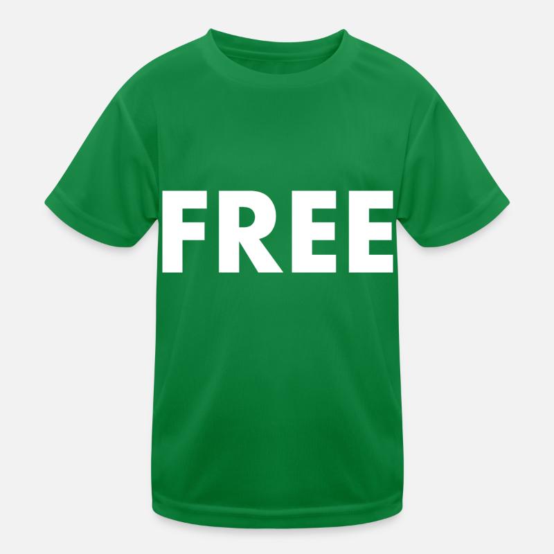 Free Kids Functional T-Shirt
