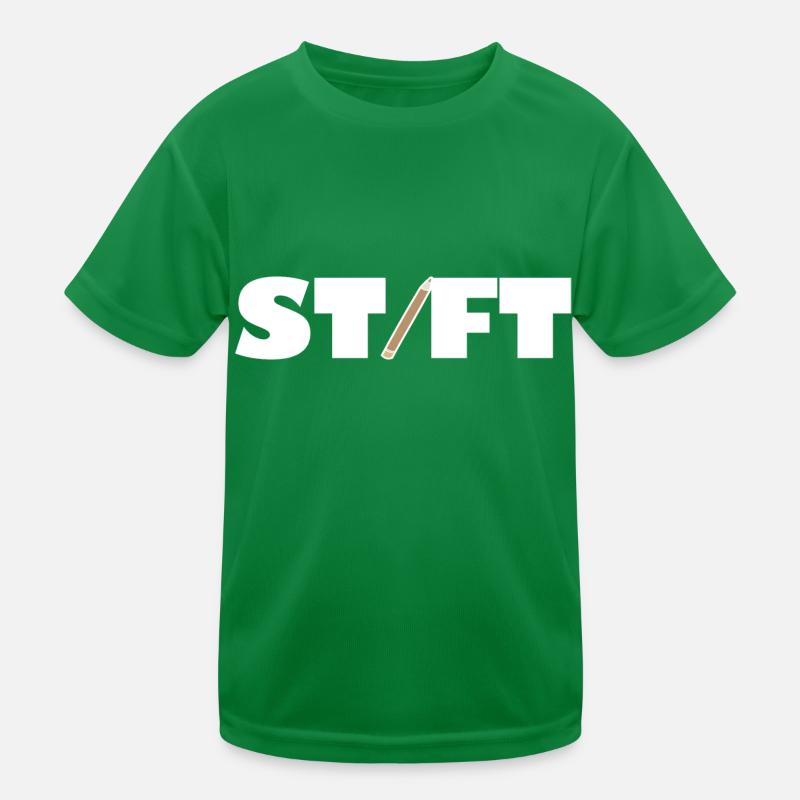 Stift Kinder Funktions-T-Shirt