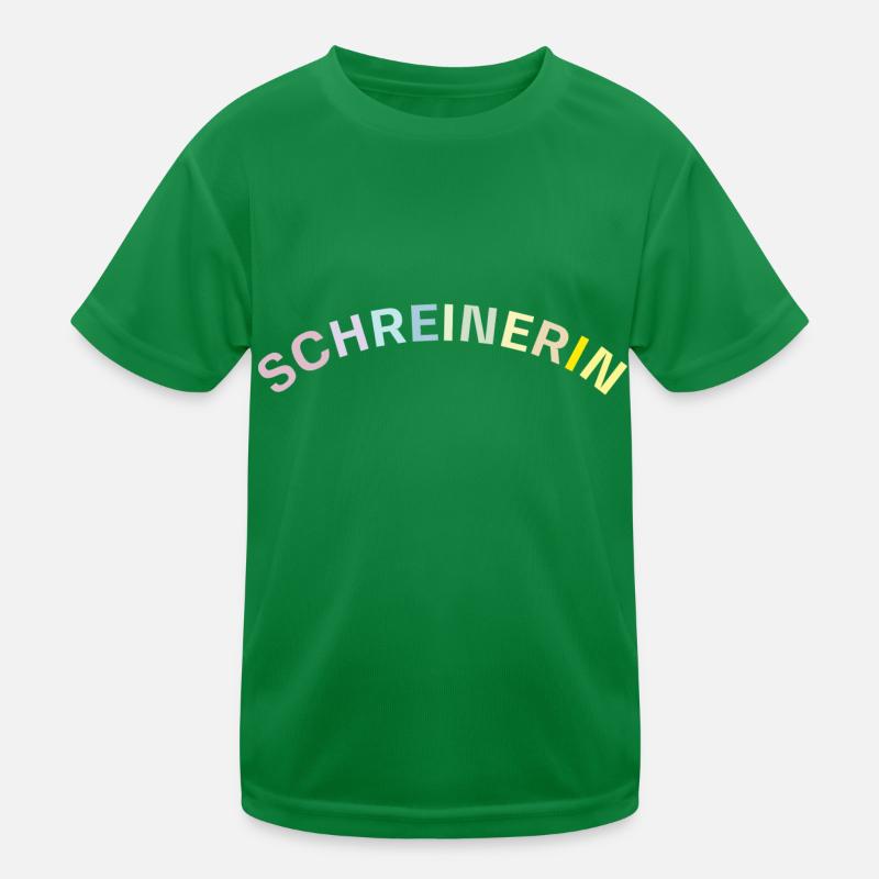 Schreinerin Kinder Funktions-T-Shirt