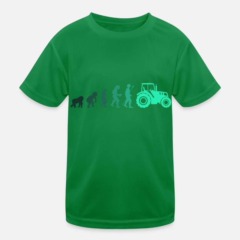 Tractor evolution Kids Functional T-Shirt