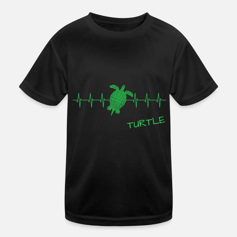 Turtle Kinder Funktions-T-Shirt