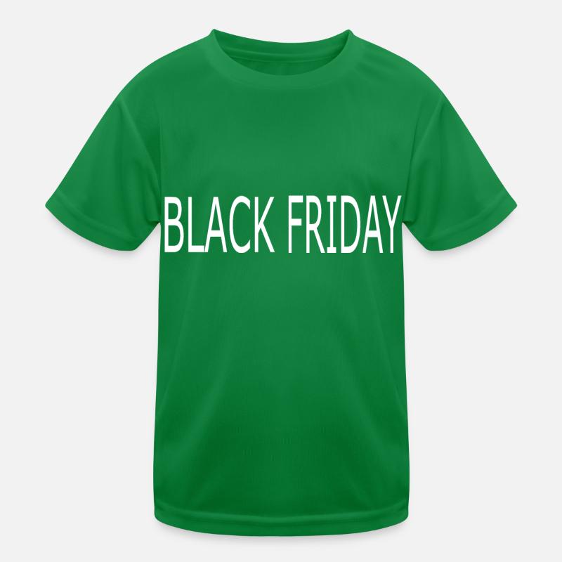 Black Friday Kids Functional T-Shirt