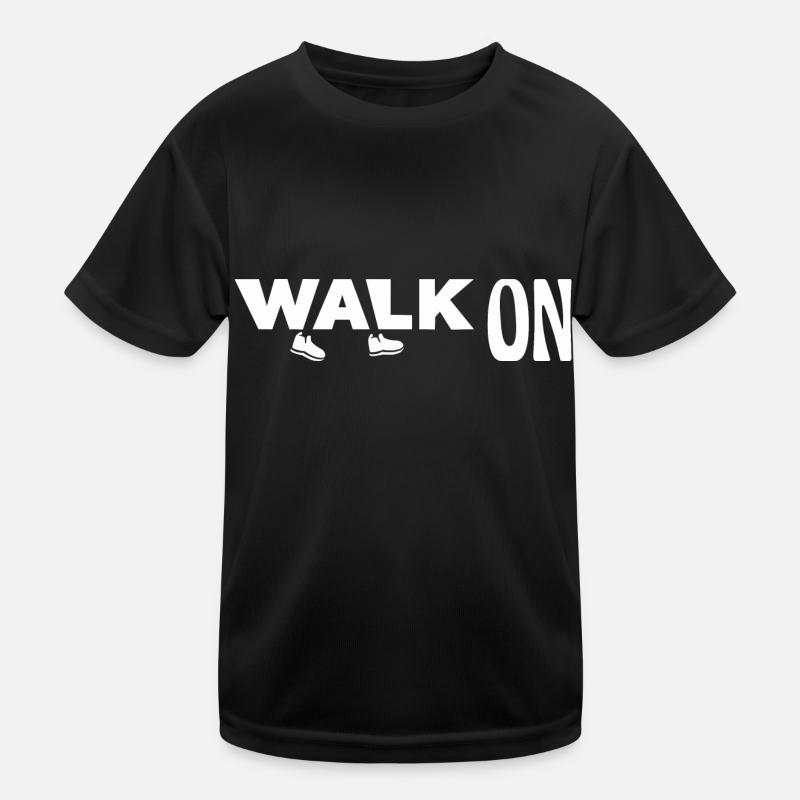 Walk on Kinder Funktions-T-Shirt