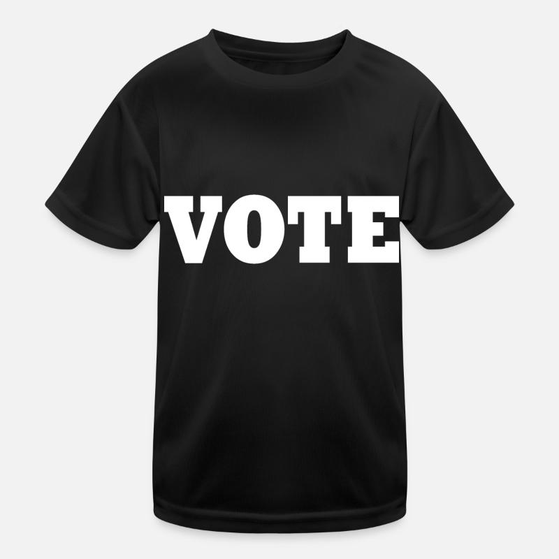 Vote Kinder Funktions-T-Shirt