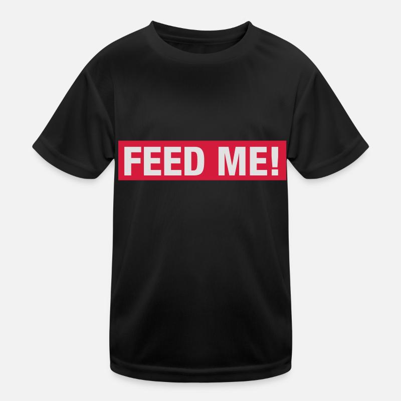 feed me Kids Functional T-Shirt