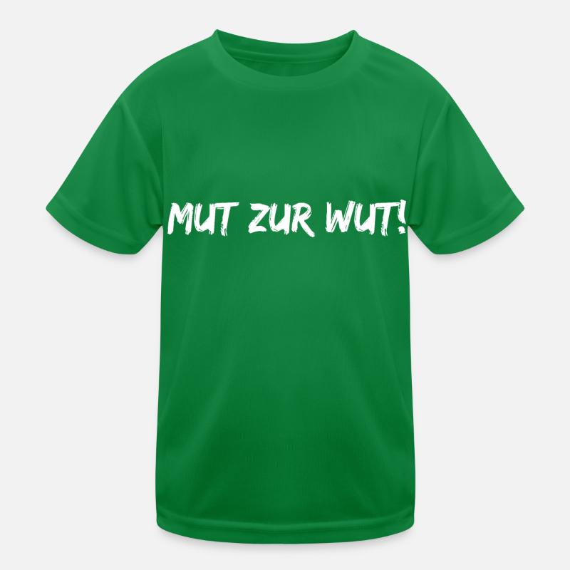 Mut zur Wut! Kinder Funktions-T-Shirt
