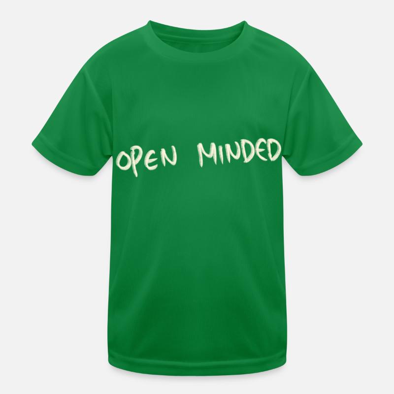 Open minded Kinder Funktions-T-Shirt