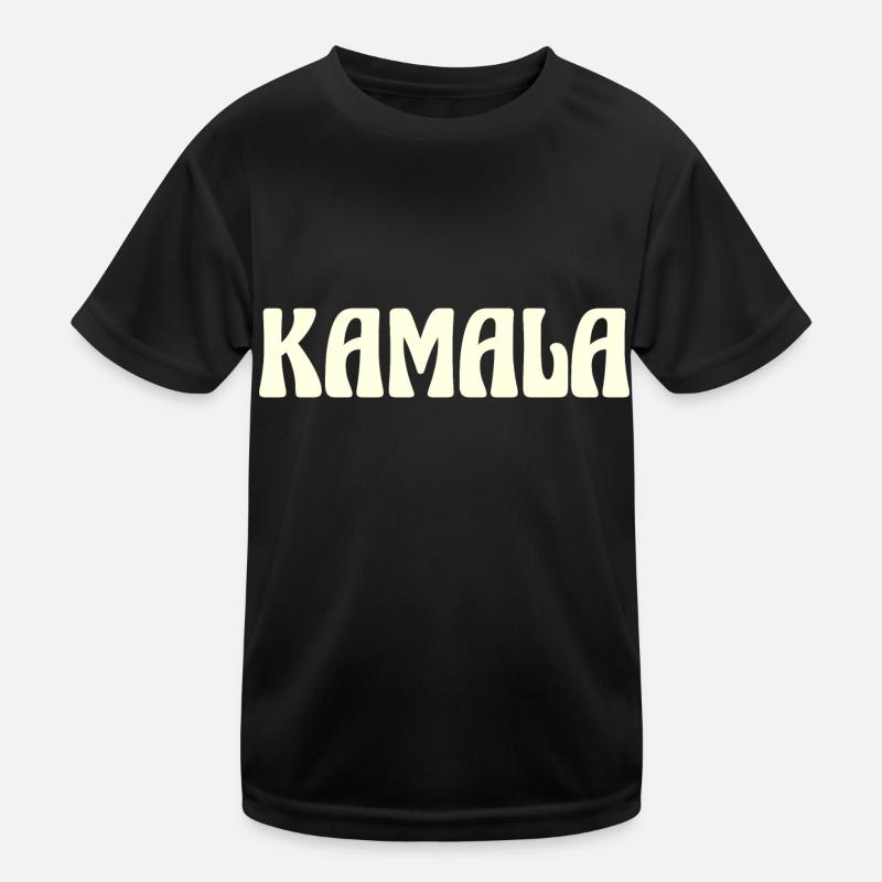 Kamala Name Text Kinder Funktions-T-Shirt