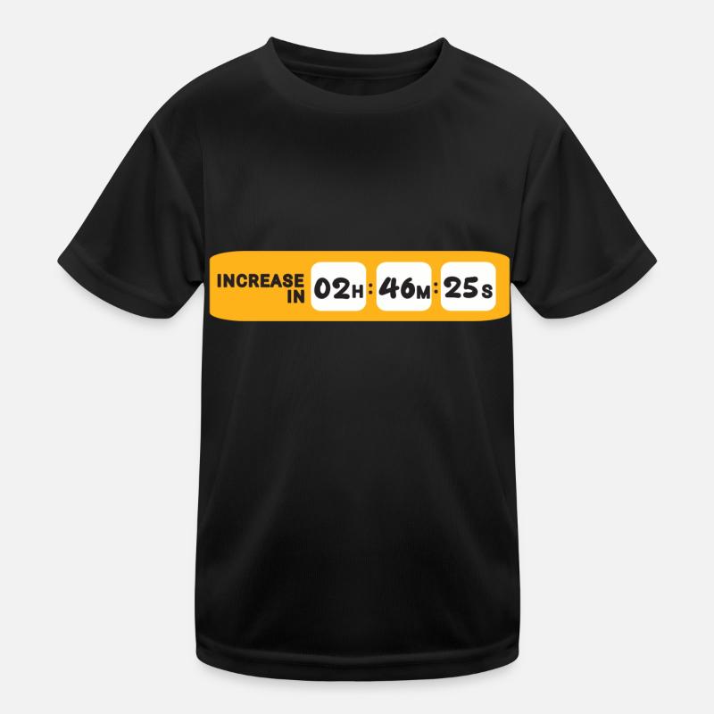 Internet Countdown Kids Functional T-Shirt