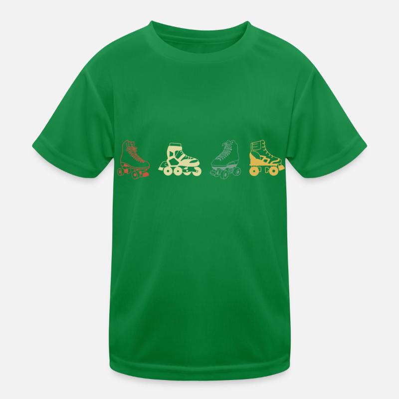 roller rétro vintage T-shirt sport Enfant