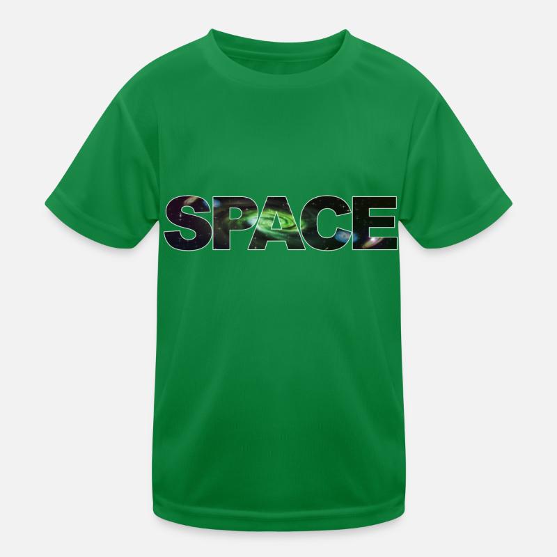 Space #2 Kinder Funktions-T-Shirt