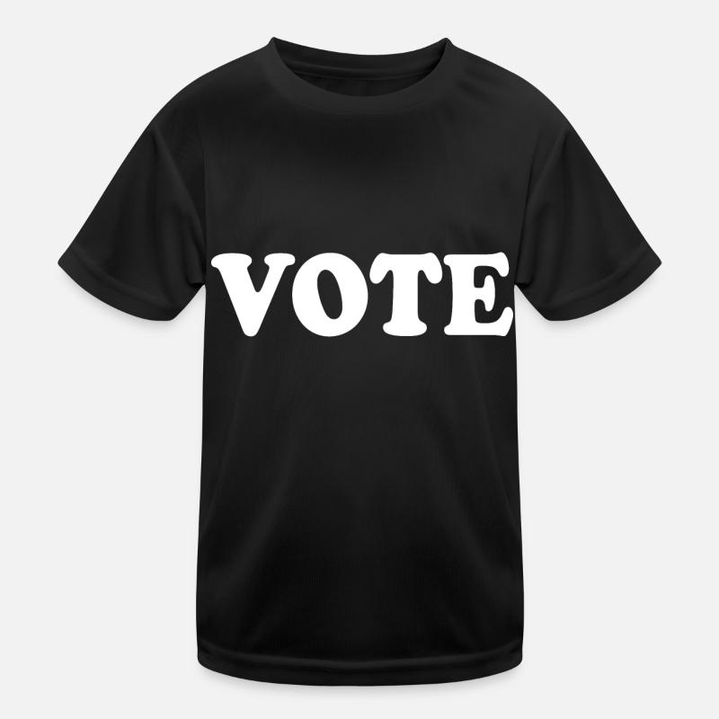 Vote Kinder Funktions-T-Shirt
