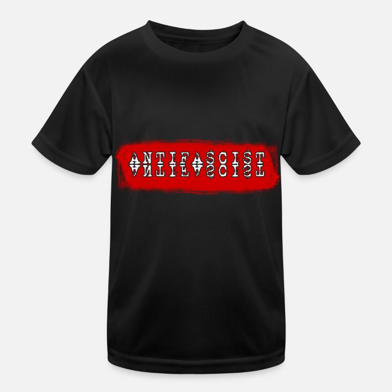 ANTIFASCISTE, ANTIFASCISTE, ANTIFASCISME T-shirt sport Enfant