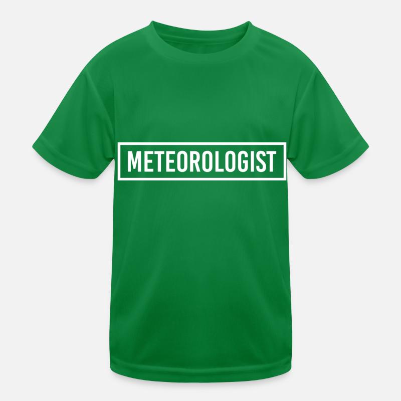 meteorology Kids Functional T-Shirt