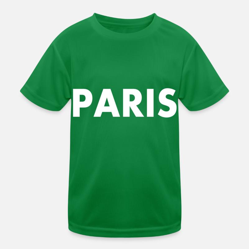 Paris Kinder Funktions-T-Shirt