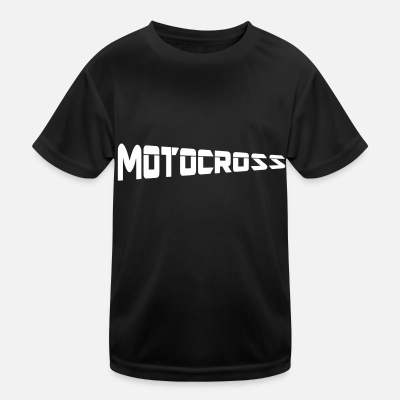 motocross Kinder Funktions-T-Shirt