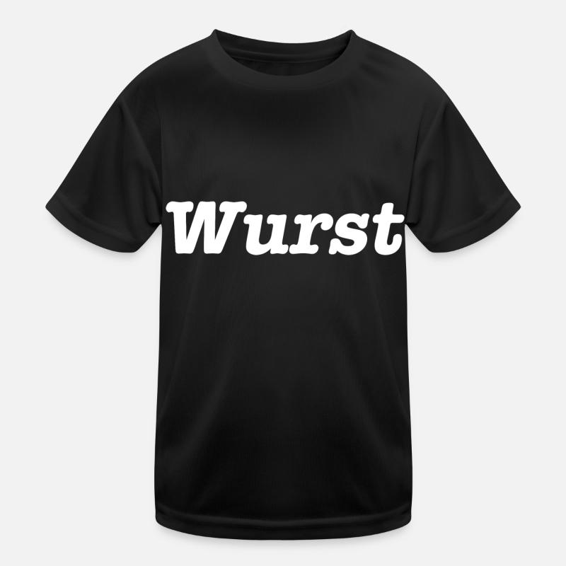 Wurst Kinder Funktions-T-Shirt
