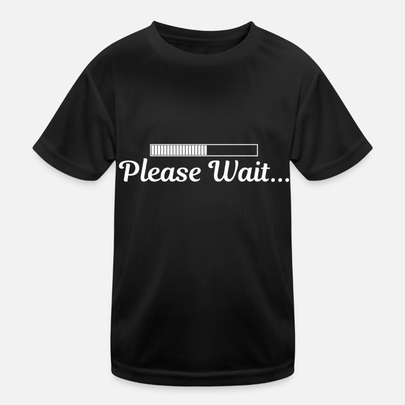 IS LOADING PLEASE WAIT please wait Kids Functional T-Shirt