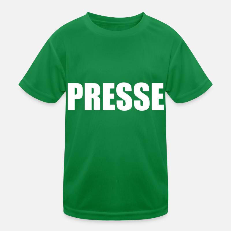 Presse T-shirt sport Enfant