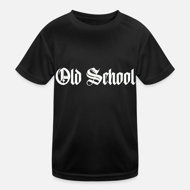 old school Kinder Funktions-T-Shirt