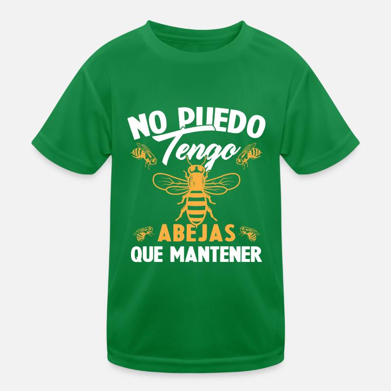 Bee Beekeeper Funny Beekeeping I Can't Kids Functional T-Shirt