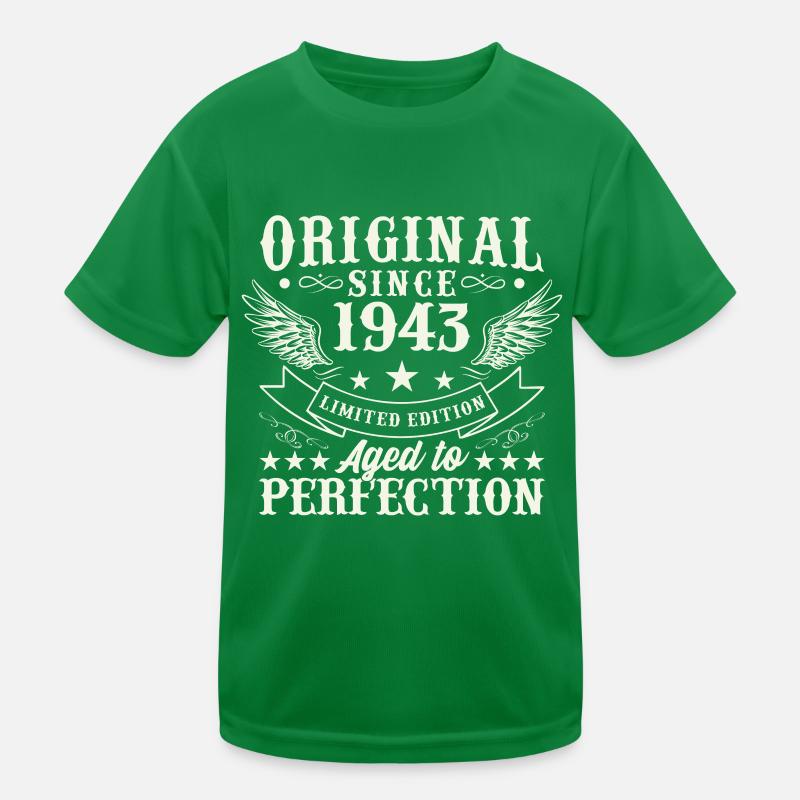 Vintage 1943 Geburtstagsgeschenk Kinder Funktions-T-Shirt