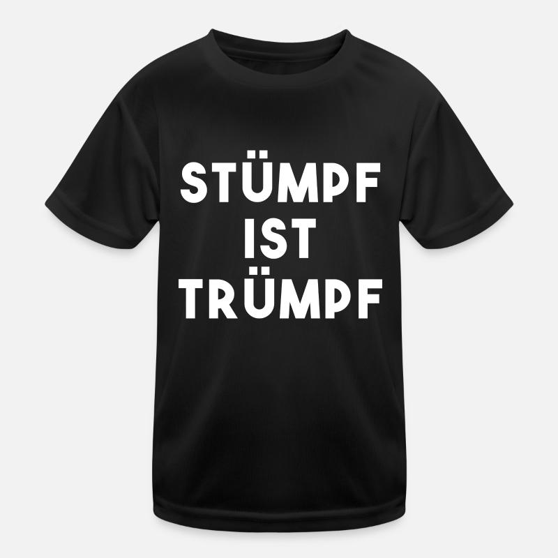 Stump is  Silly German Kids Functional T-Shirt