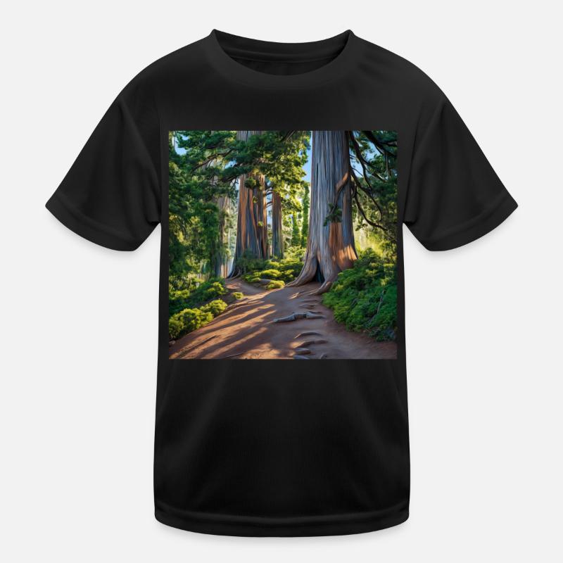 Randonnée en forêt T-shirt sport Enfant