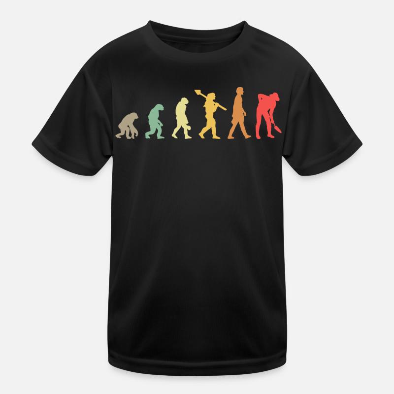 Evolution Farmer  Kinder Funktions-T-Shirt