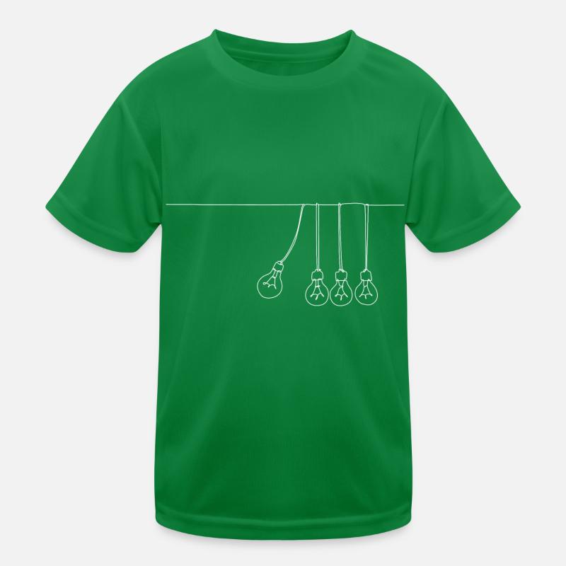 Pendule à bulbe T-shirt sport Enfant