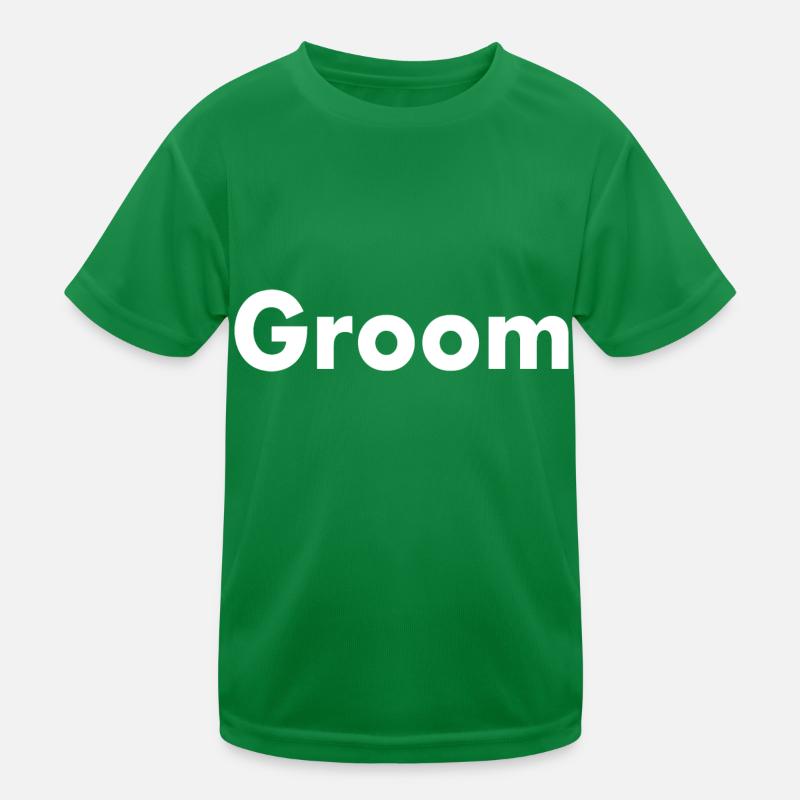 Groom Kinder Funktions-T-Shirt