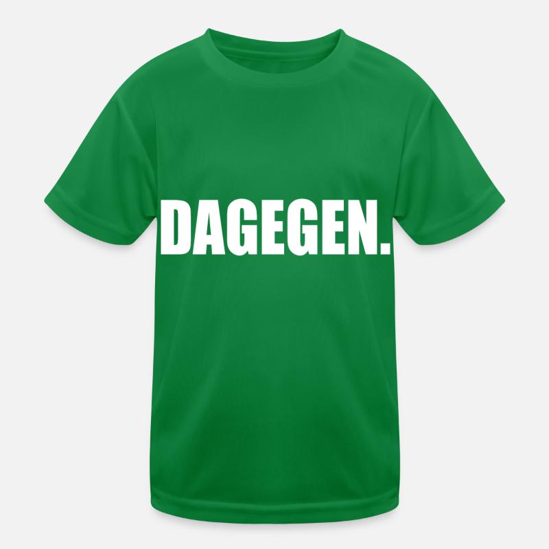 Dagegen Kinder Funktions-T-Shirt
