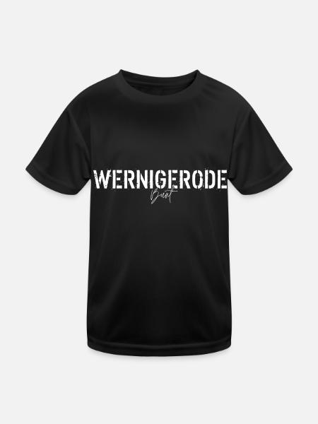 Wernigerode Bunt - T-shirt sport Enfant - noir - Devant