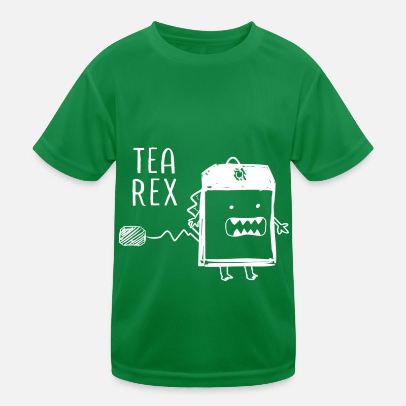 Lustiger Tee Spruch Trex Dinosaurier Kinder Funktions-T-Shirt