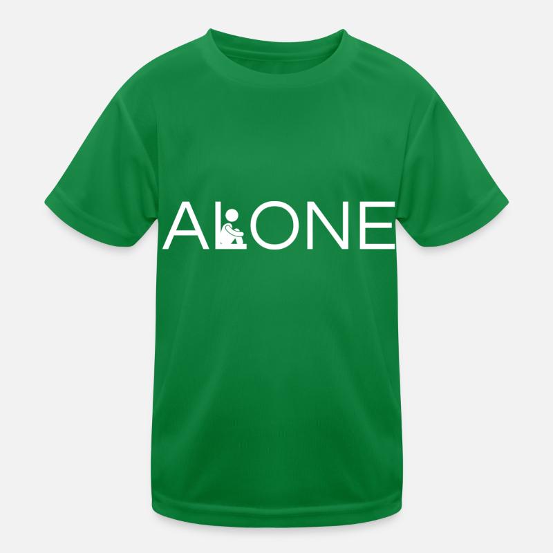 alone T-shirt sport Enfant