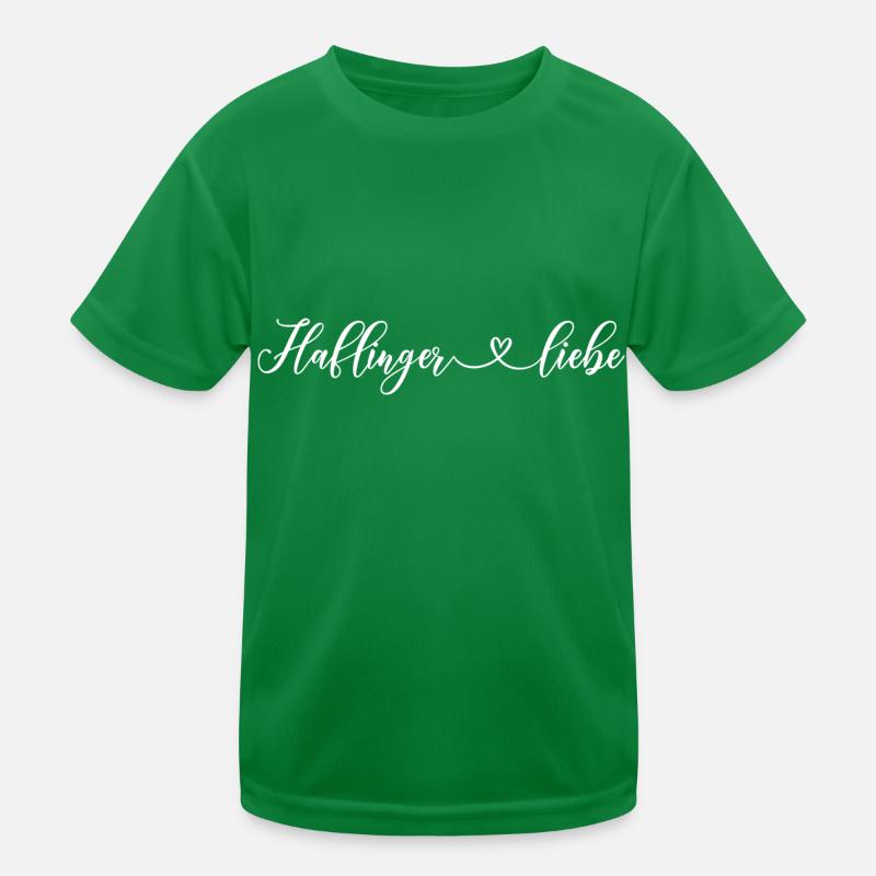 Haflingerliebe1 Kinder Funktions-T-Shirt