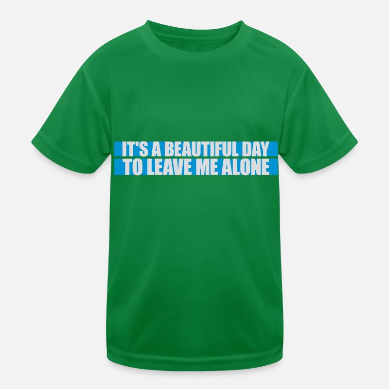 Journée Laissez-moi tranquille T-shirt sport Enfant