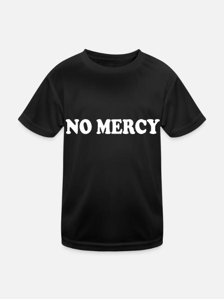 No mercy - Kids Functional T-Shirt - black - Front