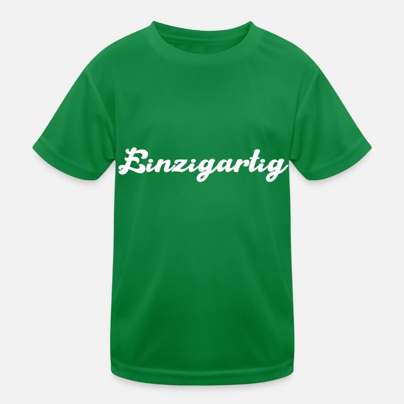 einzigartig Kinder Funktions-T-Shirt